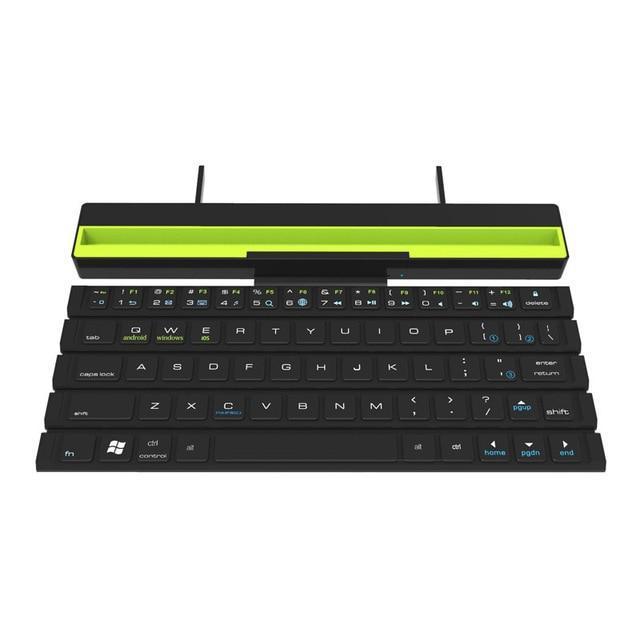 Foldable Bluetooth Keyboard Flexible Roll Design