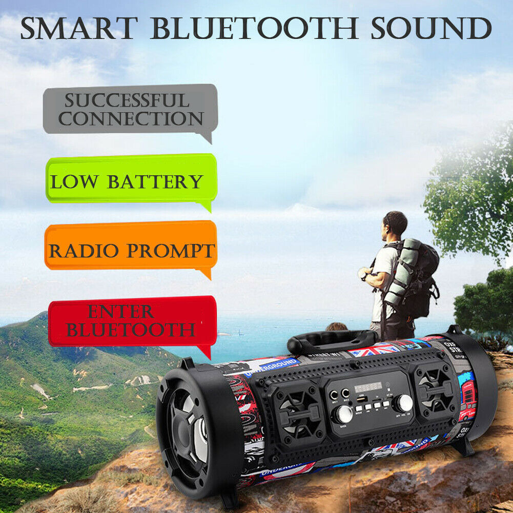 High-Power Waterproof Bluetooth Speaker