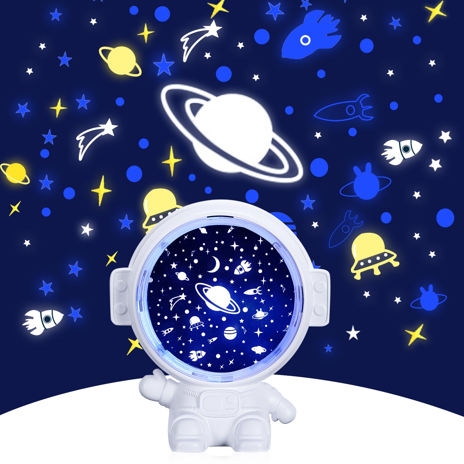 Astronaut Galaxy Projector Star Lamp Gift