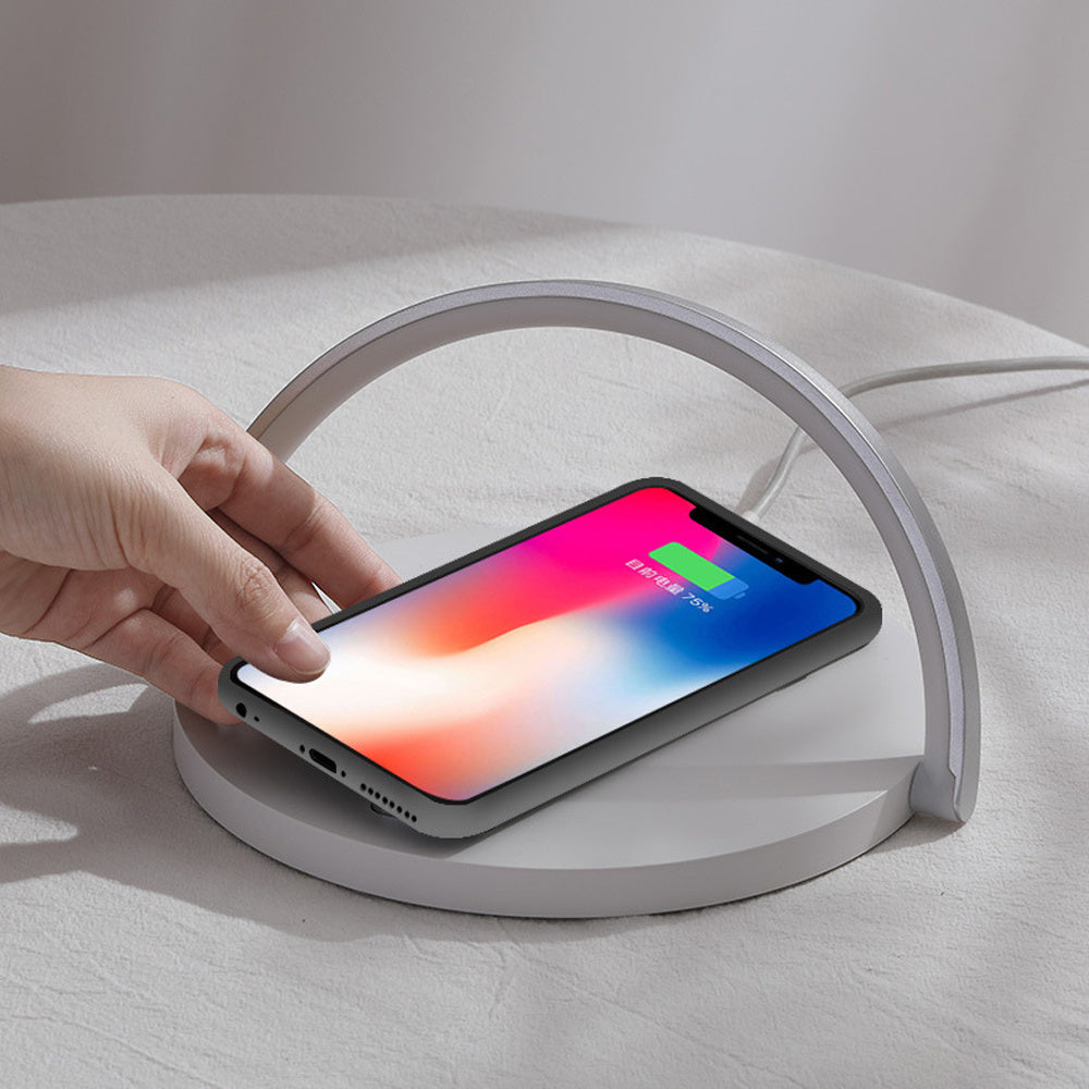 Fast Qi Wireless Charging Table Lamp