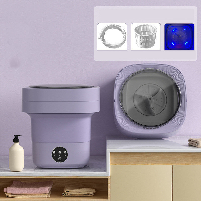 Mini Foldable Washing Machine (3-Mode Spin Dry)