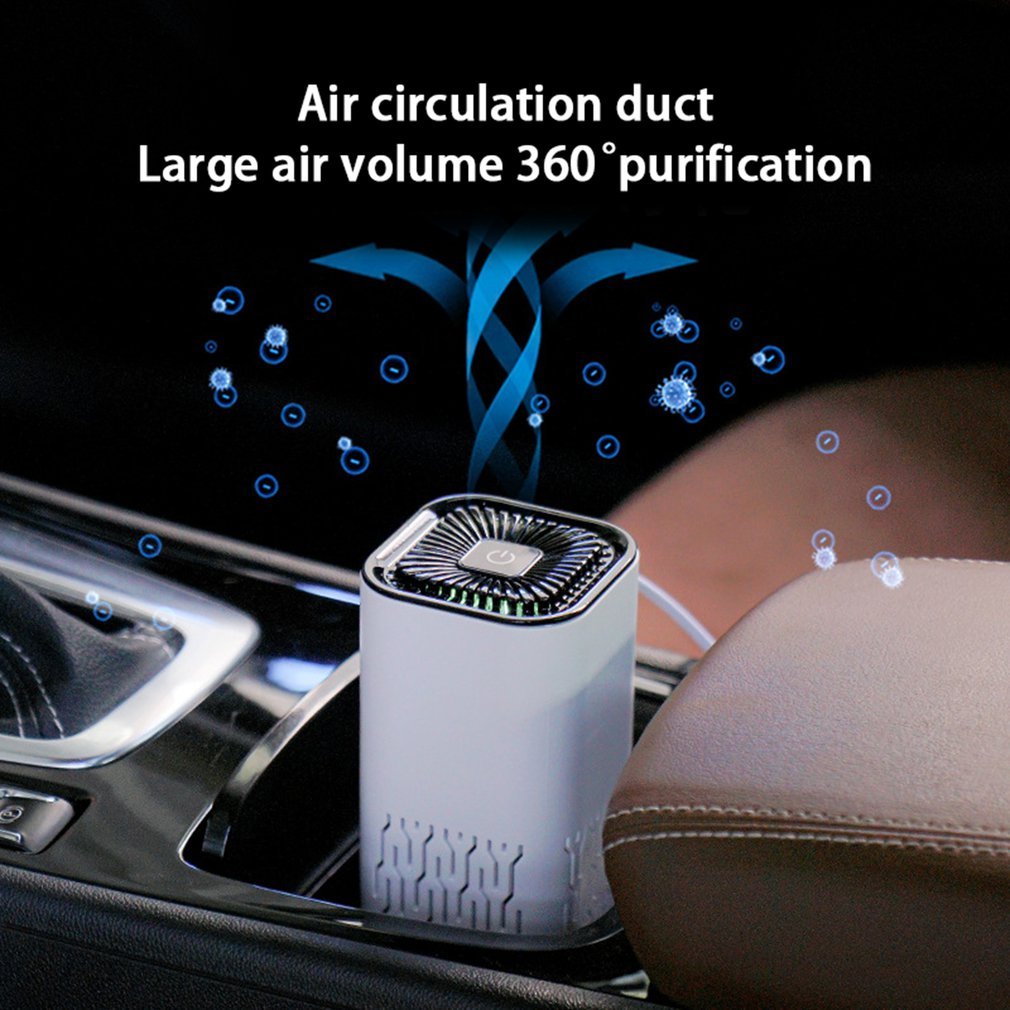 Portable Car Air Purifier Ionizer