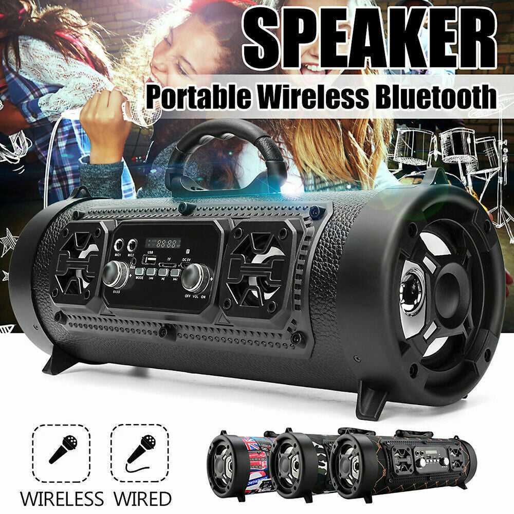 High-Power Waterproof Bluetooth Speaker