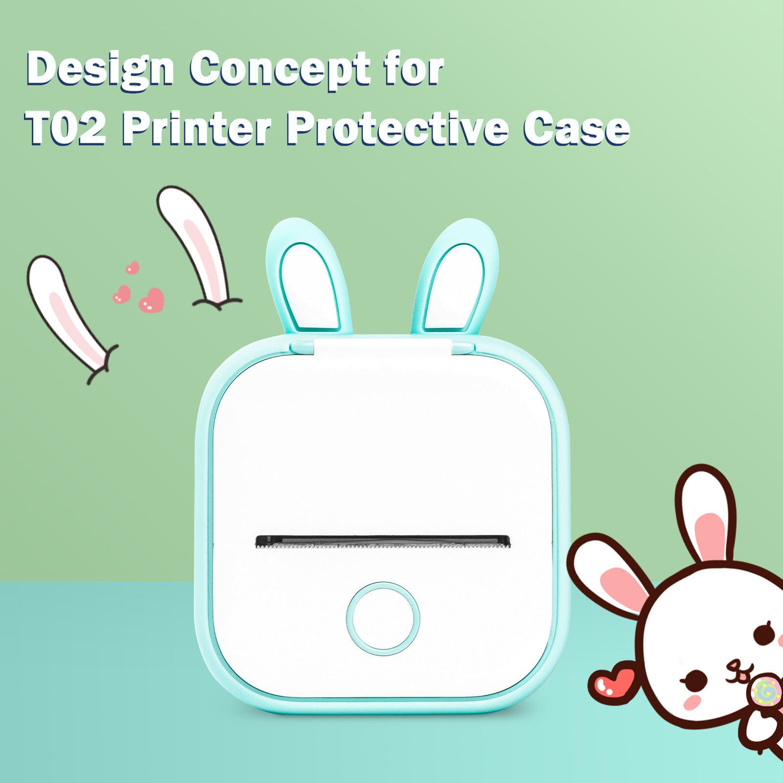 Mini Photo Printer Silicone Protective Case