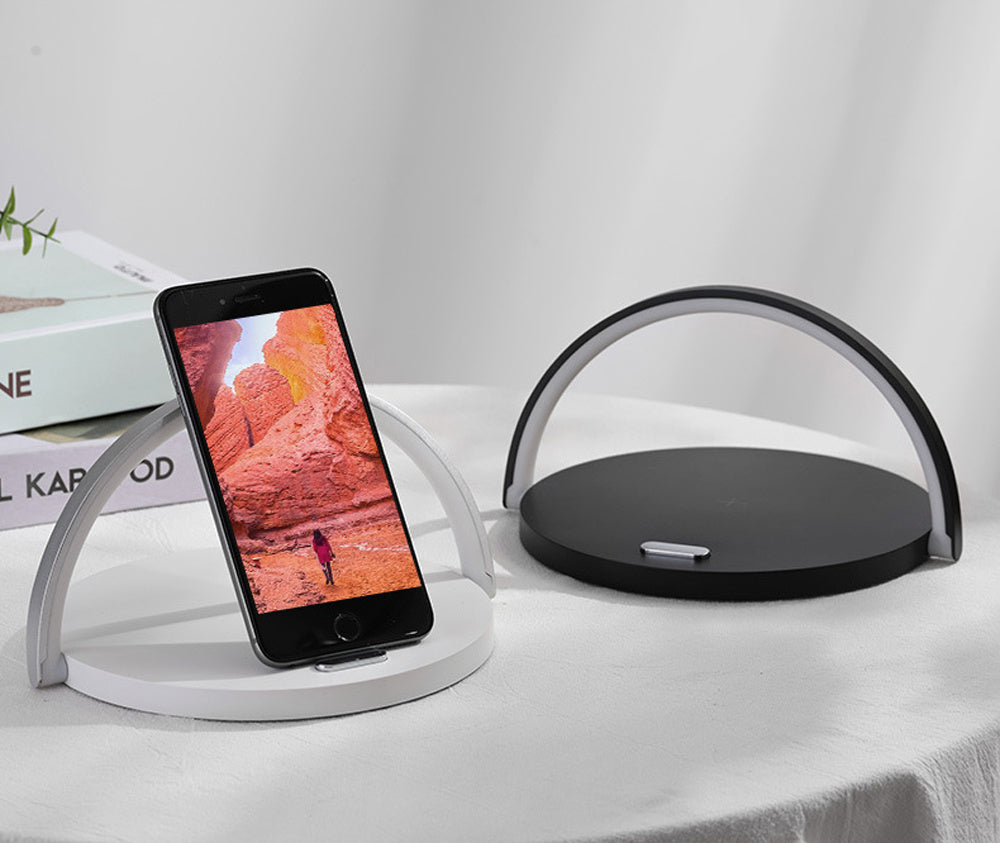 Fast Qi Wireless Charging Table Lamp