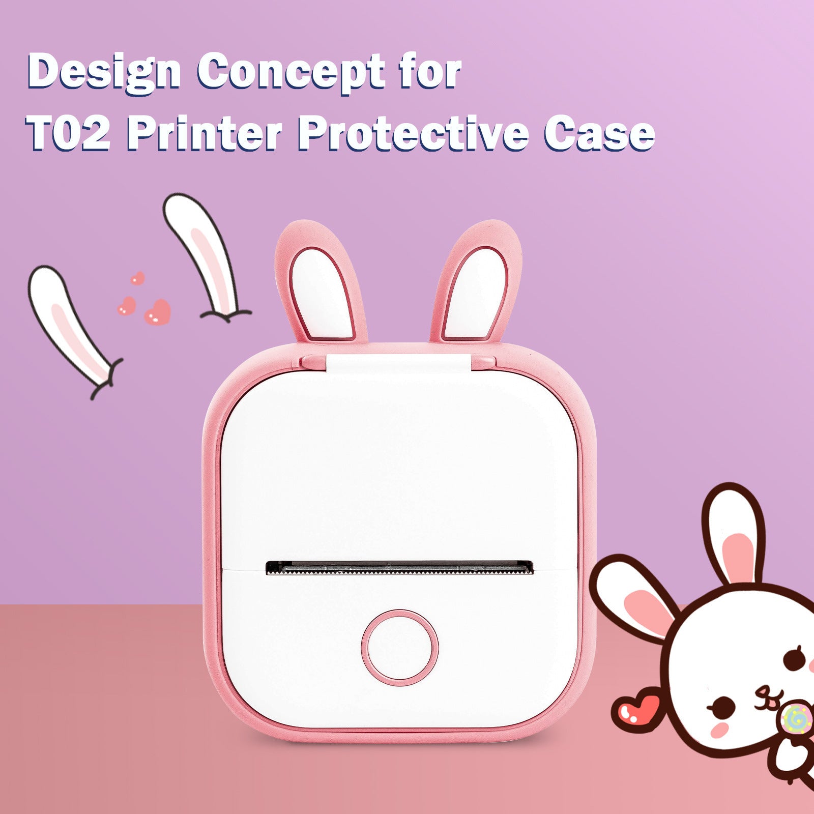 Mini Photo Printer Silicone Protective Case