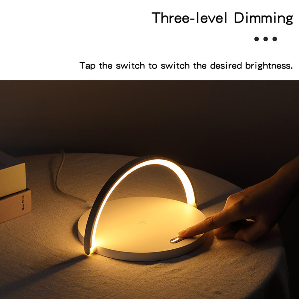 Fast Qi Wireless Charging Table Lamp