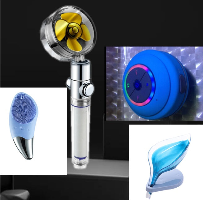 Mini Waterproof LED Bluetooth Speaker