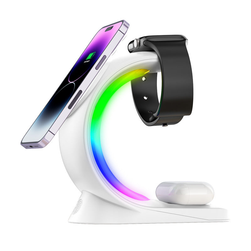 4-in-1 Magnetic Wireless Charging Station for iPhone & AirPods