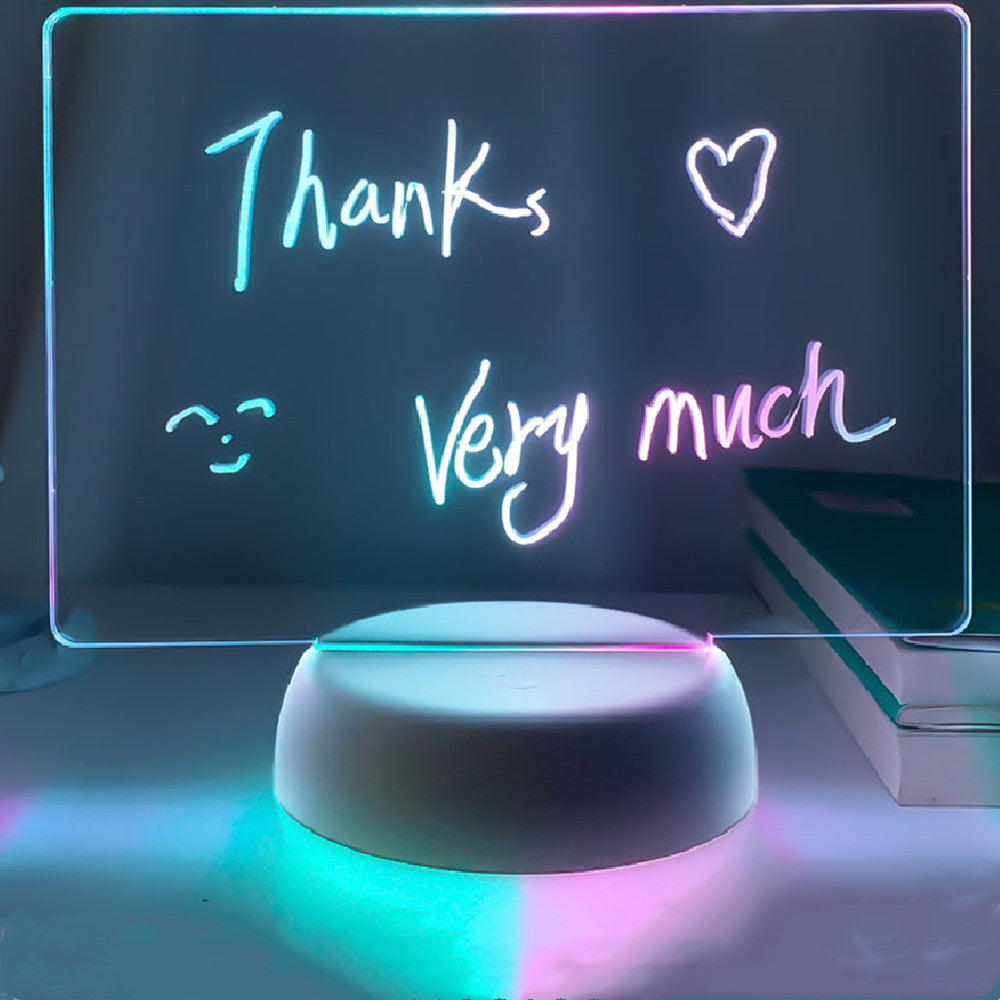 3D Acrylic LED Handwritten Message Board