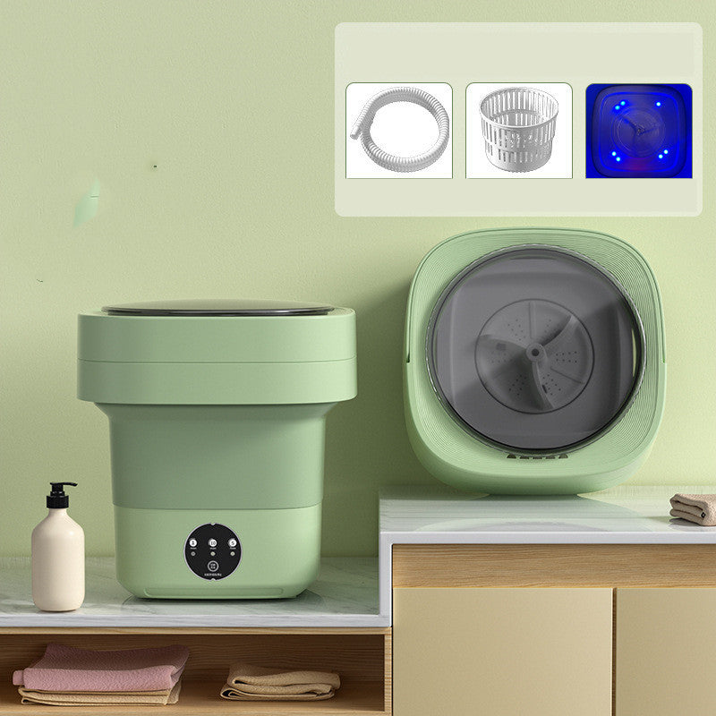 Mini Foldable Washing Machine (3-Mode Spin Dry)